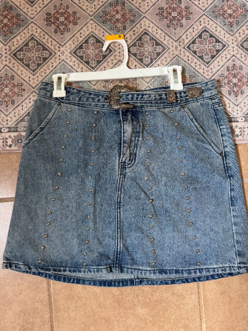 Denim Western Skirt